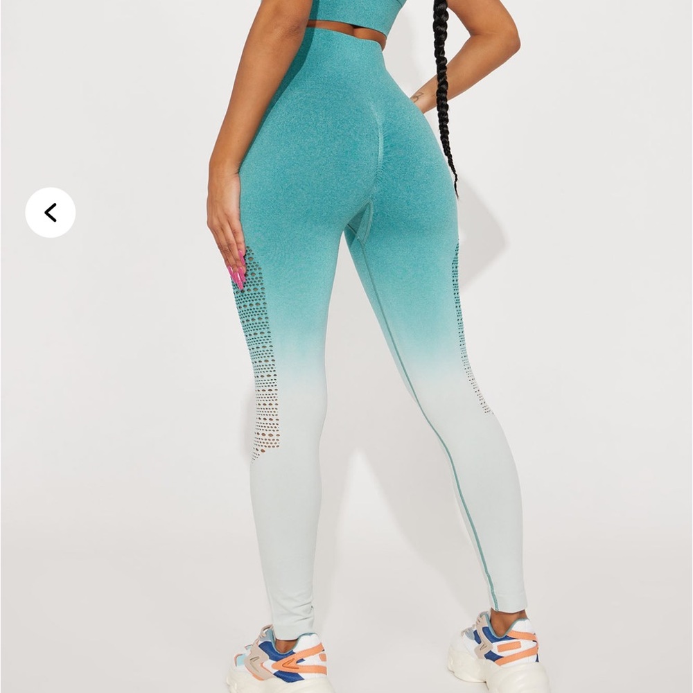 Teal Leggings - Picture 2 of 2